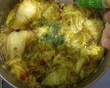 ピリ辛!若鶏と白菜のカレースープ作り方15写真