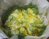 ノンオイル♪お鍋でレタスのチーズカレー蒸作り方4写真