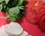 モッツァレラとトマトのおしゃれトースト♪作り方1写真