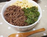 我が家の三色丼は、卵！そぼろ！ピーマン！作り方9写真