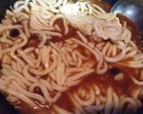 カレー鍋掃除に☆洋風カレー風味うどん作り方2写真