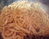 カレー鍋掃除に☆洋風カレー風味うどん作り方3写真