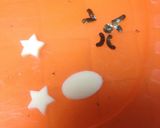 ☆キャラ弁　ハロウィン　くま☆作り方3写真