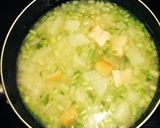 ほっこり☆かぶと厚切りベーコンのお味噌汁作り方3写真