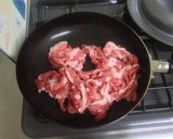簡単！牛こま肉のニンニク焼き作り方3写真