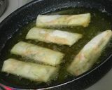 ドレッシングで簡単味付★豚肉と野菜春巻き作り方5写真