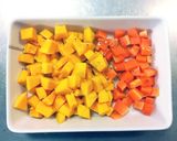 ハロウィンに一品　パンプキンリゾット作り方1写真