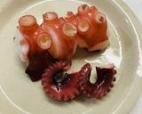 柔らか真たこのお刺身　ボイル作り方5写真