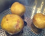 マヨネーズに頼らないポテトサラダ作り方1写真