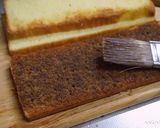 オペラ風♪　コーヒー＆生チョコケーキ作り方13写真