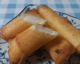 居酒屋メニュー「長芋チーズ春巻」作り方4写真