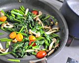 たっぷりほうれん草のおかずパスタ作り方4写真