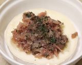 ココットカマン☆アンチョビ＆生ハム作り方3写真
