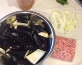 なすの味噌炒め煮♡作り方2写真