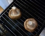 春菊と焼きしいたけの磯ゆず香和え♪作り方2写真