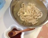 お弁当にも☆れんこんのマヨきんぴら♡作り方1写真