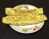 お弁当に☆青のりと長ネギの卵焼き作り方3写真