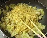 ホタテとキャベツのバター醤油パスタ♡作り方8写真