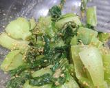 お手軽♪レンジで青梗菜の胡麻和え作り方4写真