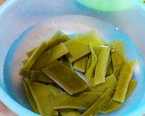 蓮根と茎ワカメ茎レタス和え♪作り方2写真