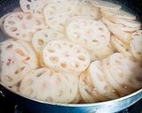 蓮根と茎ワカメ茎レタス和え♪作り方3写真