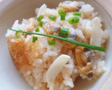 あさりとバターの炊き込みご飯作り方8写真
