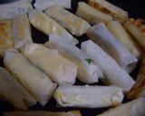 たけのこ＆長芋の包み焼き作り方3写真