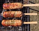 肉巻きおにぎりBBQバージョン作り方6写真