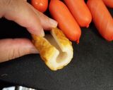 お弁当に！ウィンナーのちくわ巻き天作り方2写真