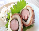 お弁当に！ウィンナーのちくわ巻き天作り方4写真