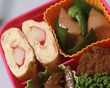 お弁当に＊Wカニカマたまごやき＊作り方5写真