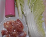 鶏肉と白菜のぶっかけご飯作り方1写真