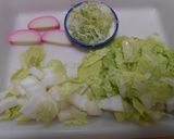鶏肉と白菜のぶっかけご飯作り方2写真