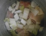 鶏肉と白菜のぶっかけご飯作り方4写真