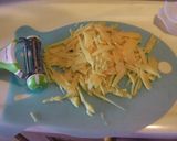 簡単＊じゃが芋ベーコンチーズガレット＊作り方1写真