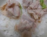 鶏肉と白菜のぶっかけご飯作り方9写真