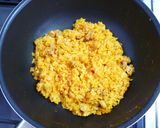 ケチャップ炒めて♪懐かしい味のオムライス作り方4写真