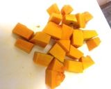 一人暮らしのかぼちゃチーズ作り方1写真