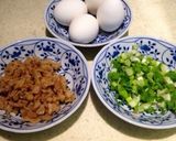菜脯蛋(ツァイブータン)作り方1写真