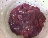 とりレバー 甘辛カレー炒め作り方2写真