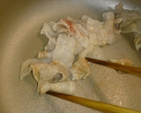 水ふきとさつま揚げの煮物作り方1写真