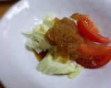 キャベツとトマトの大根おろしだれサラダ作り方4写真