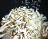 炊飯器でキノコたっぷりピラフ作り方2写真