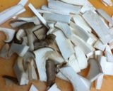 炊飯器でキノコたっぷりピラフ作り方1写真