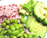 簡単＊アボカドと枝豆の春巻き＊作り方2写真