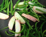 おつまみに！ピーマンと蒲鉾のカレー炒め作り方4写真
