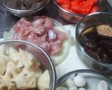 私の定番＊筑前煮作り方1写真