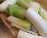 万願寺唐辛子とネギの焼き浸し作り方1写真