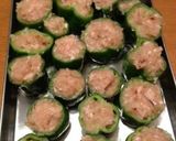 つくねでピーマンの肉詰め♪醤油風味☆作り方4写真