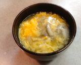 しいたけが主役のかき玉汁作り方4写真